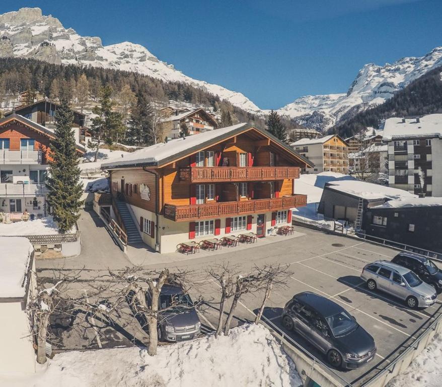 Touristenheim Bergfreude Leukerbad Esterno foto
